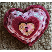 Heart brooch 1
