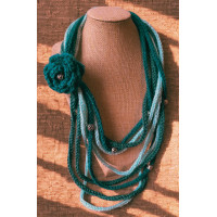 Neck Warmer - Teal Treat, green