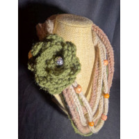 Neck Warmer - Sage and Sand