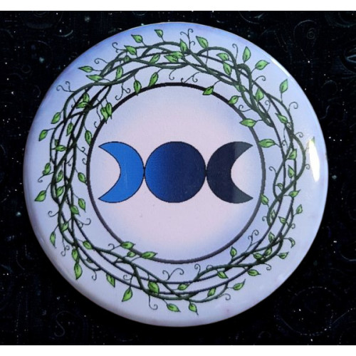 Fridge Magnet - Triple Goddess, Blue