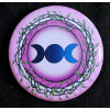 Fridge Magnet - Triple Goddess, Purple/Pink